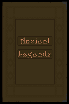 Title screen of 'Ancient Legends'.